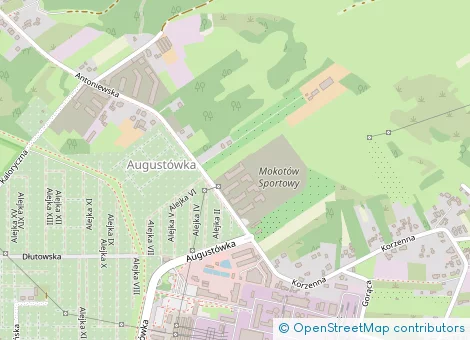 Lokalizacja inwestycji Mokotów Sportowy 3