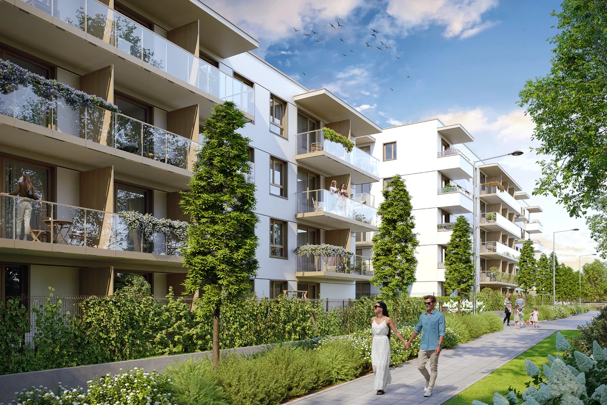 Apartamenty Osiedle Myśliborska Warszawa Białołęka ul. Myśliborska / Ochorowicza