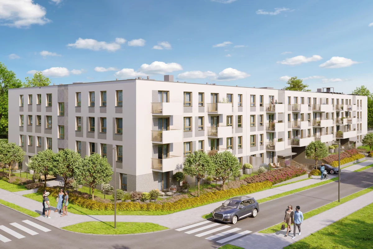 Apartamenty Osiedle Zielna 4 Wrocław Psie Pole-Zawidawie ul. Zielna / Bylinowa