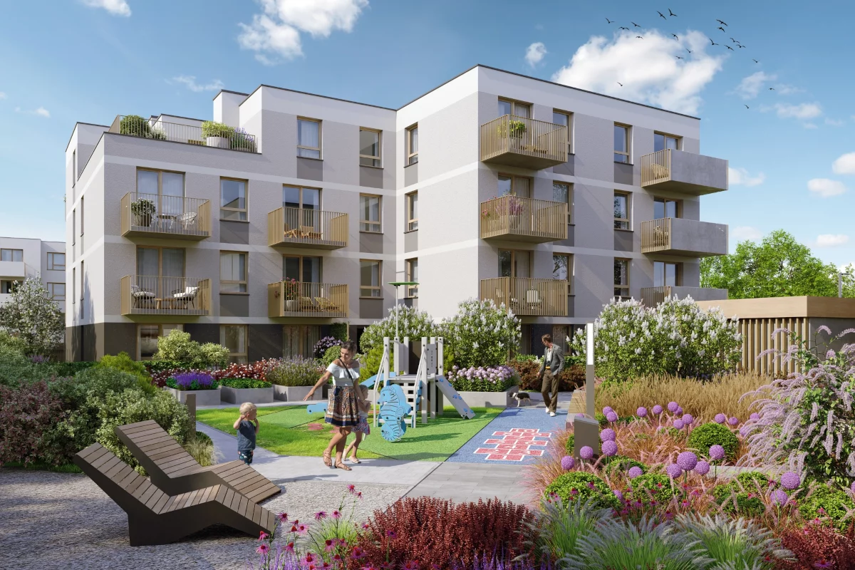 Apartamenty Osiedle Zielna 4.2 Wrocław Psie Pole-Zawidawie ul. Zielna