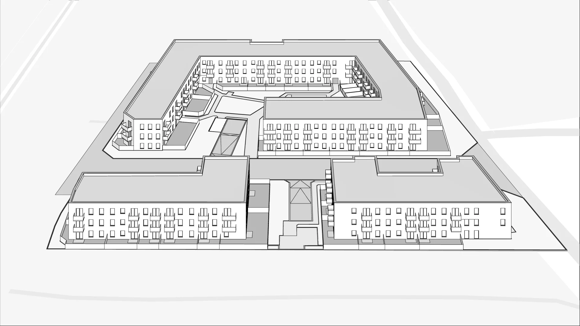 Wirtualna makieta 3D inwestycji Osiedle Zielna