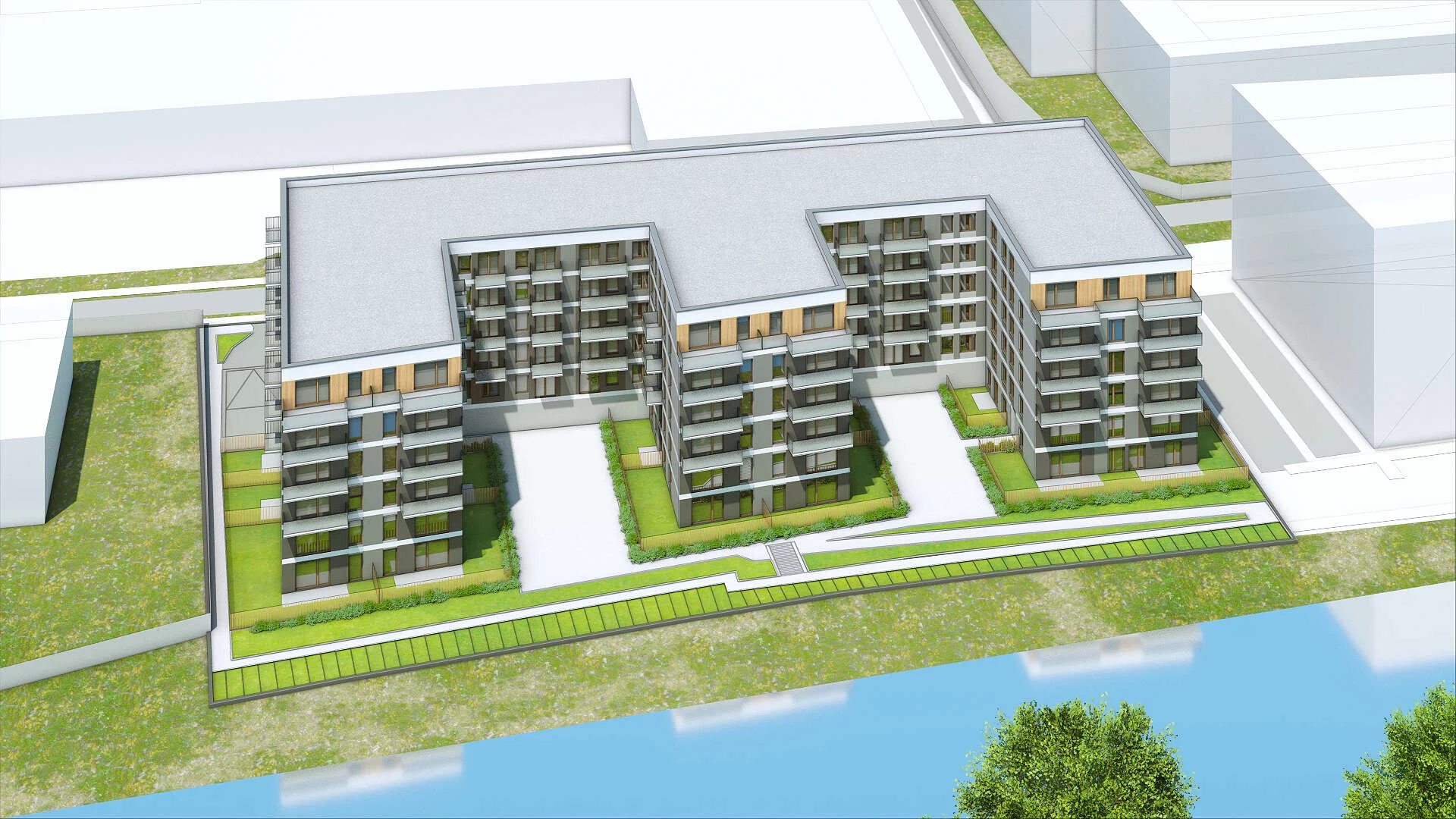 Wirtualna makieta 3D apartamentu 40.22 m², A/116
