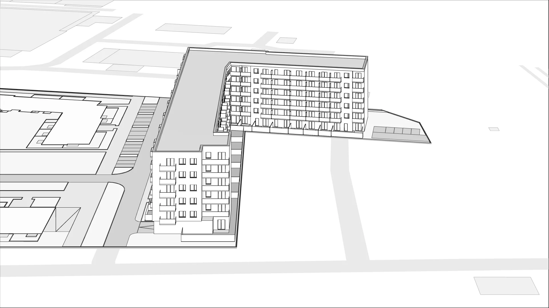 Wirtualna makieta 3D mieszkania 57.98 m², A/61