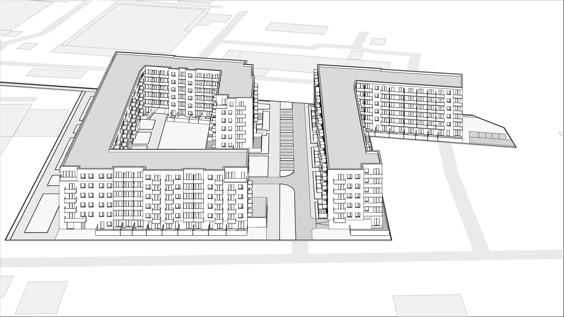 Wirtualna makieta 3D inwestycji Osiedle Międzyleska