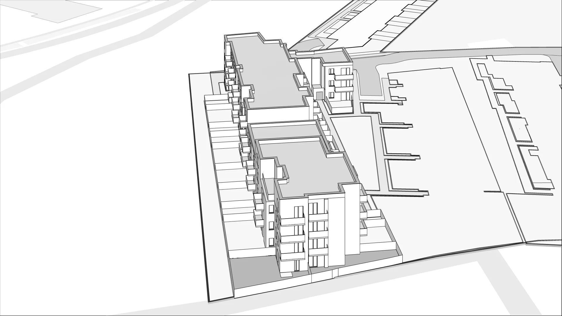 Wirtualna makieta 3D mieszkania 54.53 m², III/49