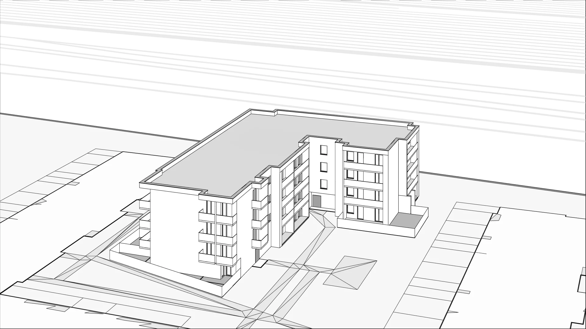 Wirtualna makieta 3D mieszkania 42.98 m², III/D157