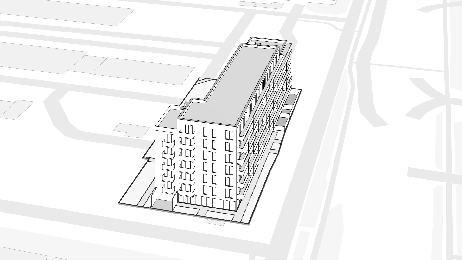 Wirtualna makieta 3D mieszkania 55.89 m², II/37