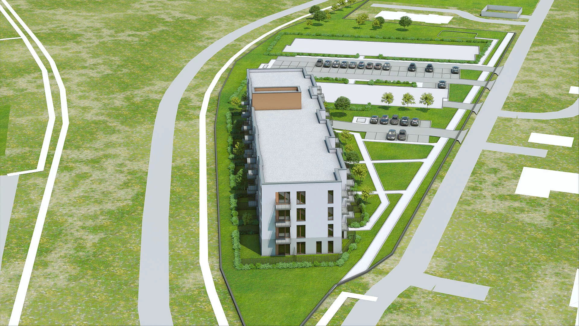 Wirtualna makieta 3D mieszkania 44.74 m², A-13