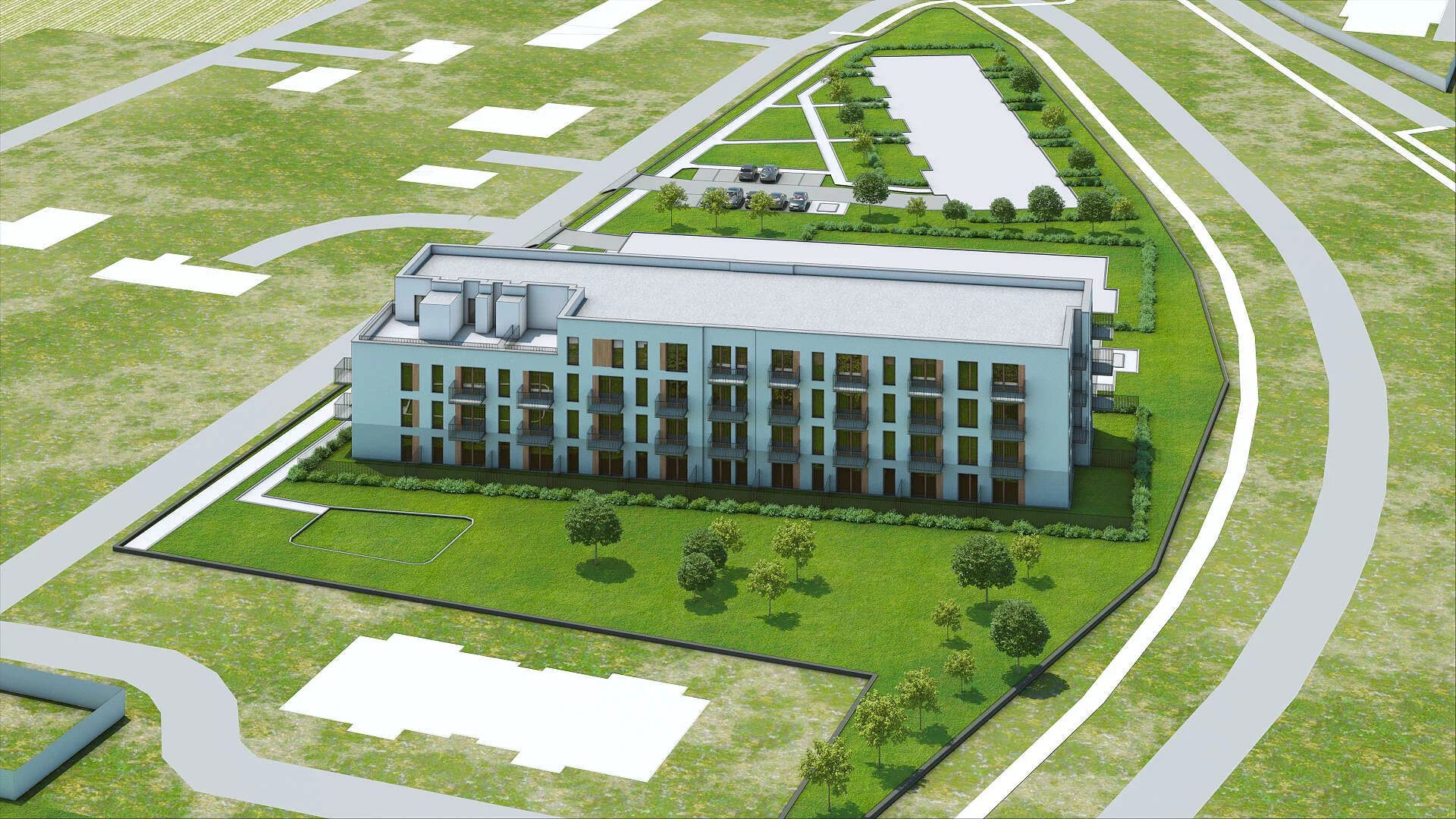 Wirtualna makieta 3D mieszkania 45.42 m², C-126