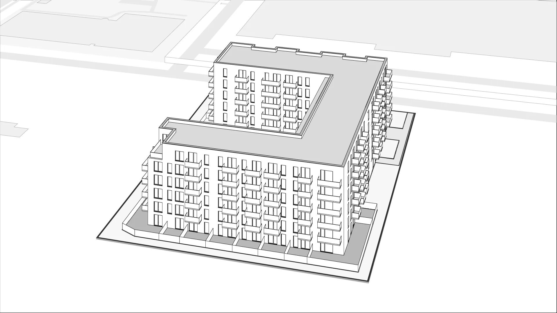 Wirtualna makieta 3D mieszkania 34.57 m², VI/110