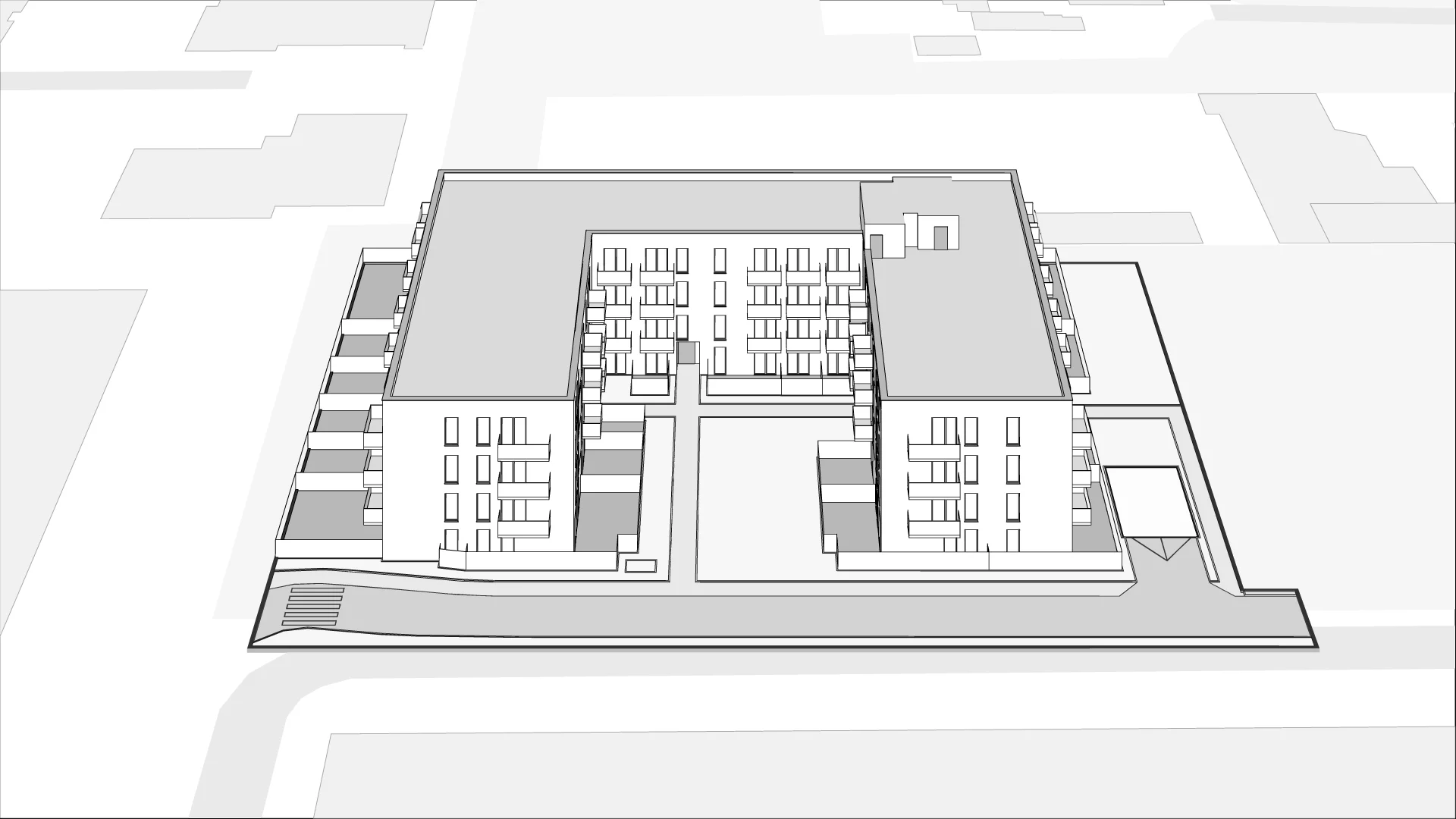 Wirtualna makieta 3D inwestycji Nova Viva Garden 7