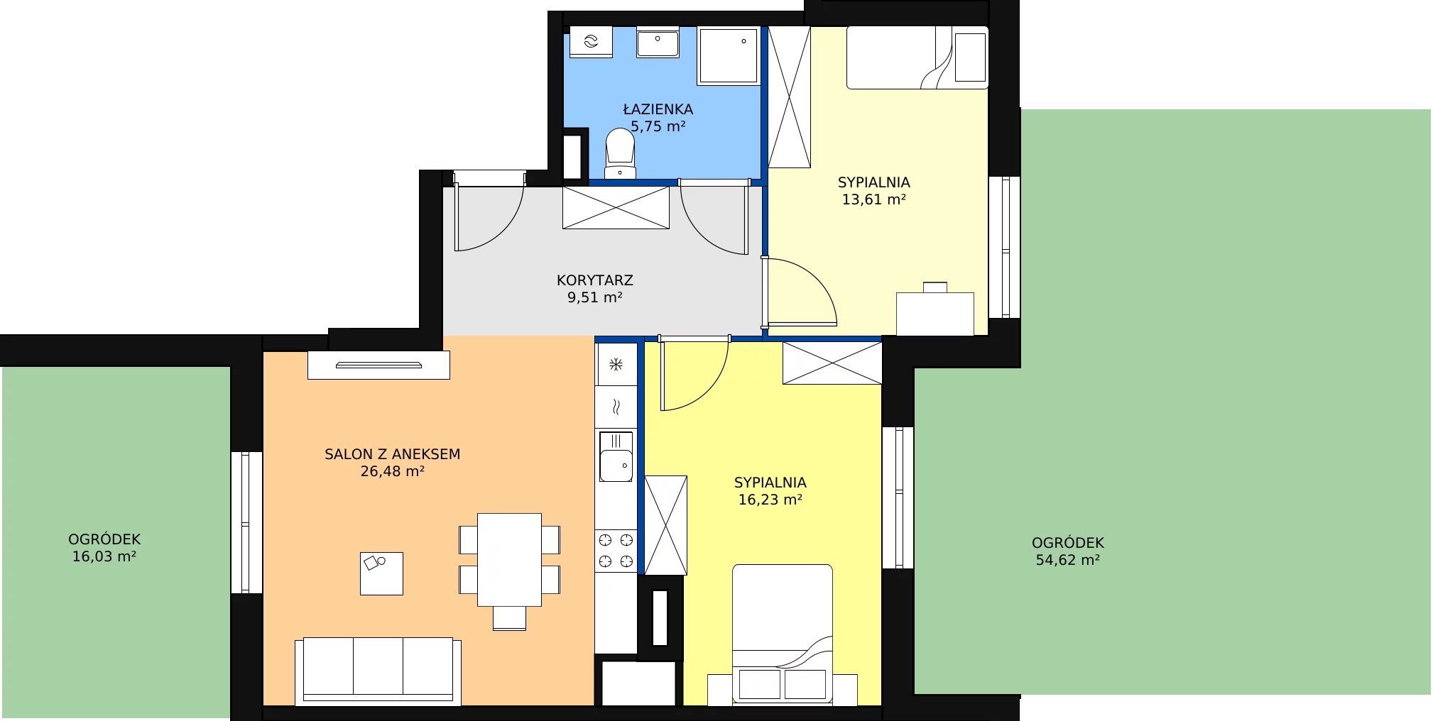 Zalety mieszkania 72.88 m², IV/21