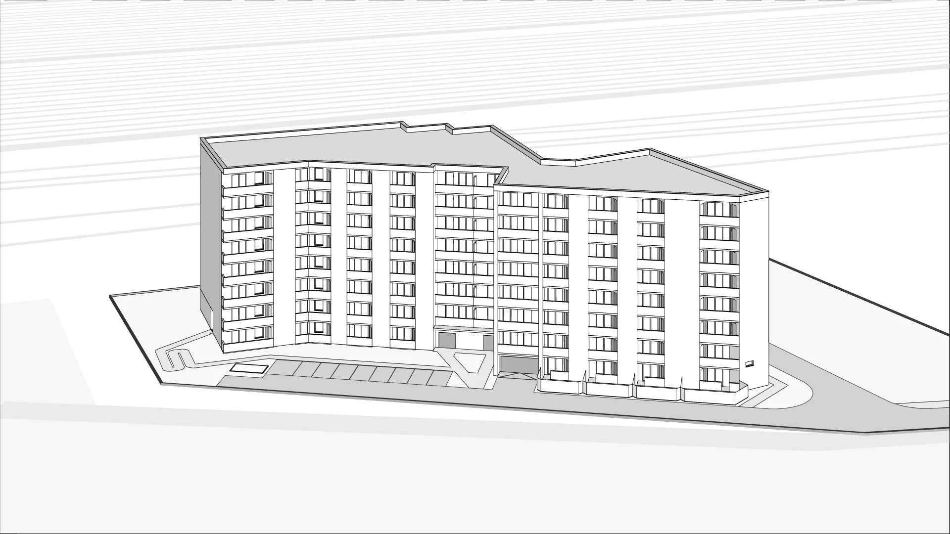 Wirtualna makieta 3D mieszkania 59.9 m², V/76