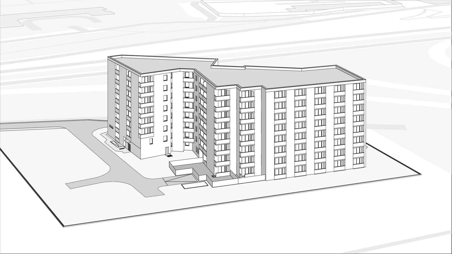 Wirtualna makieta 3D mieszkania 53.88 m², V/88