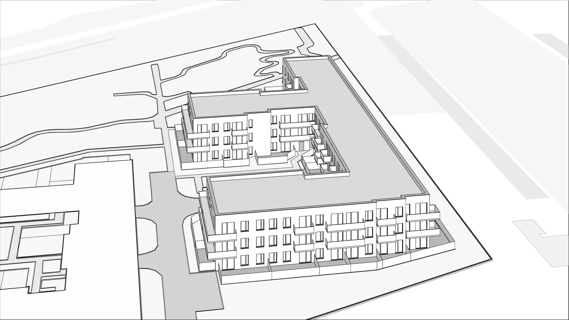 Wirtualna makieta 3D mieszkania 43.6 m², A/70