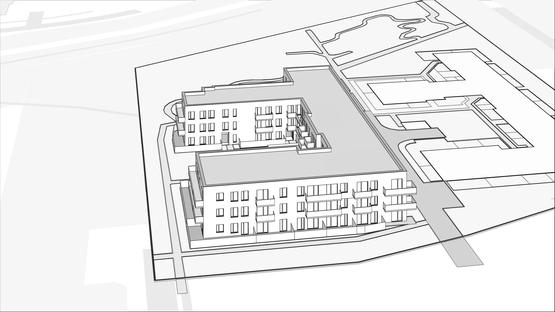Wirtualna makieta 3D mieszkania 40.4 m², B/53