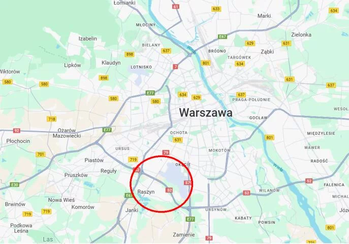 Działka 110 000,00 m², Warszawa, Sprzedaż