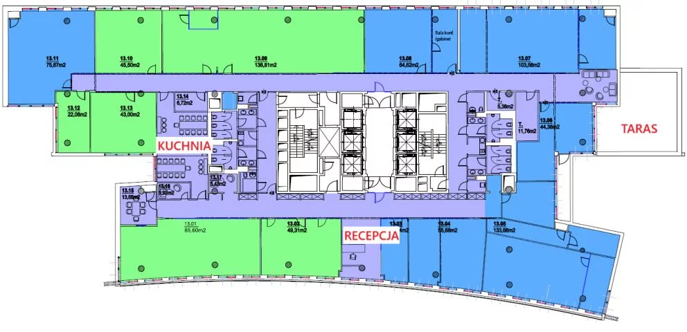 Biuro 1 300,00 m², oferta nr , 10155, Warszawa, Ochota, Ochota, Jerozolimskie Al.