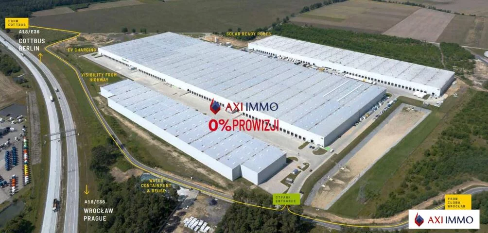 Magazyn 10 000,00 m², Iłowa, Wynajem