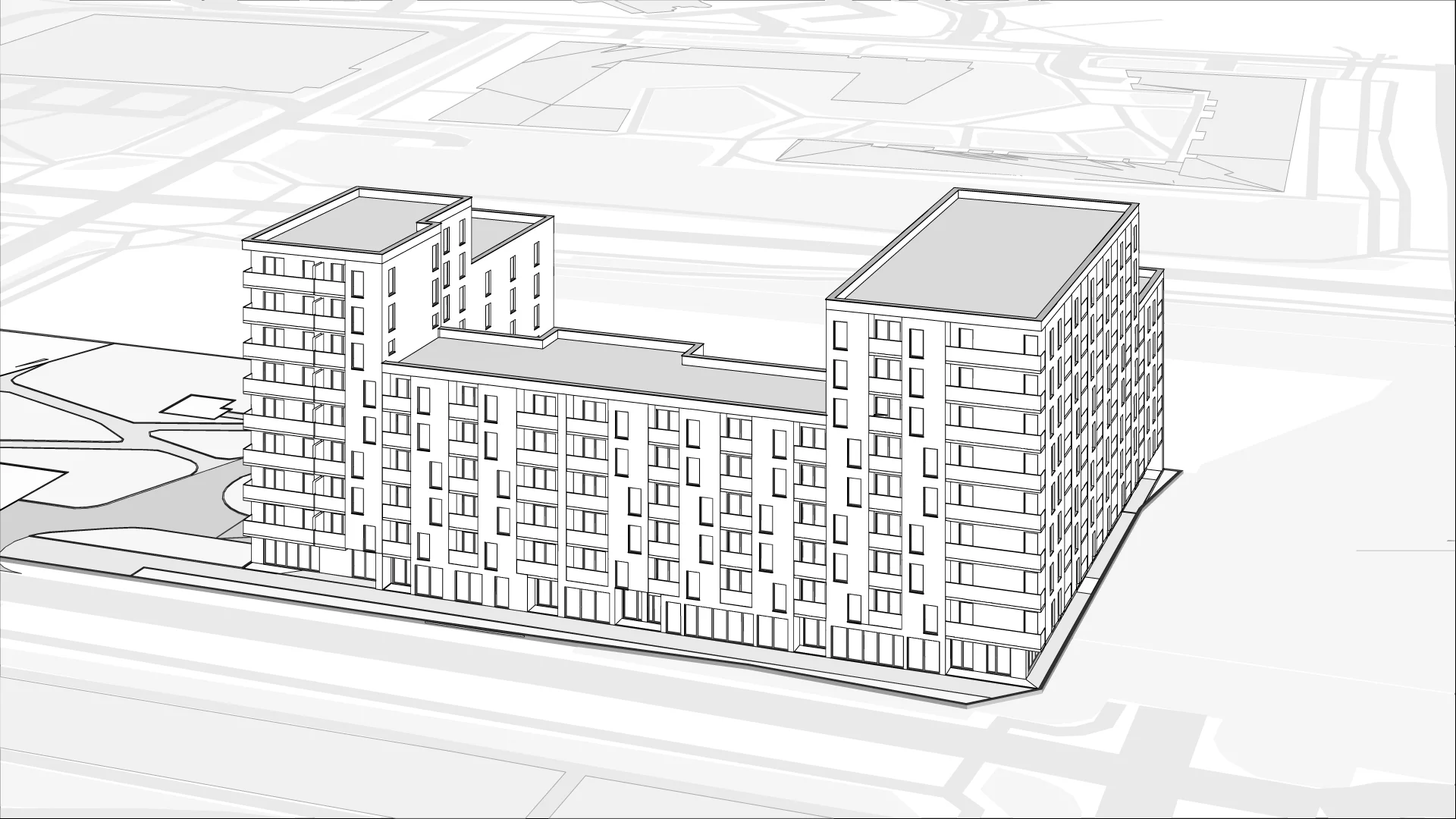 Wirtualna makieta 3D mieszkania 34.92 m², B2/145