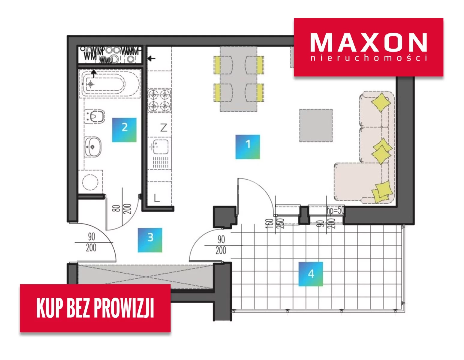 Mieszkanie 36,24 m², piętro 2, oferta nr , 61720/MS/MAX, Łódź, Gdańska-idx