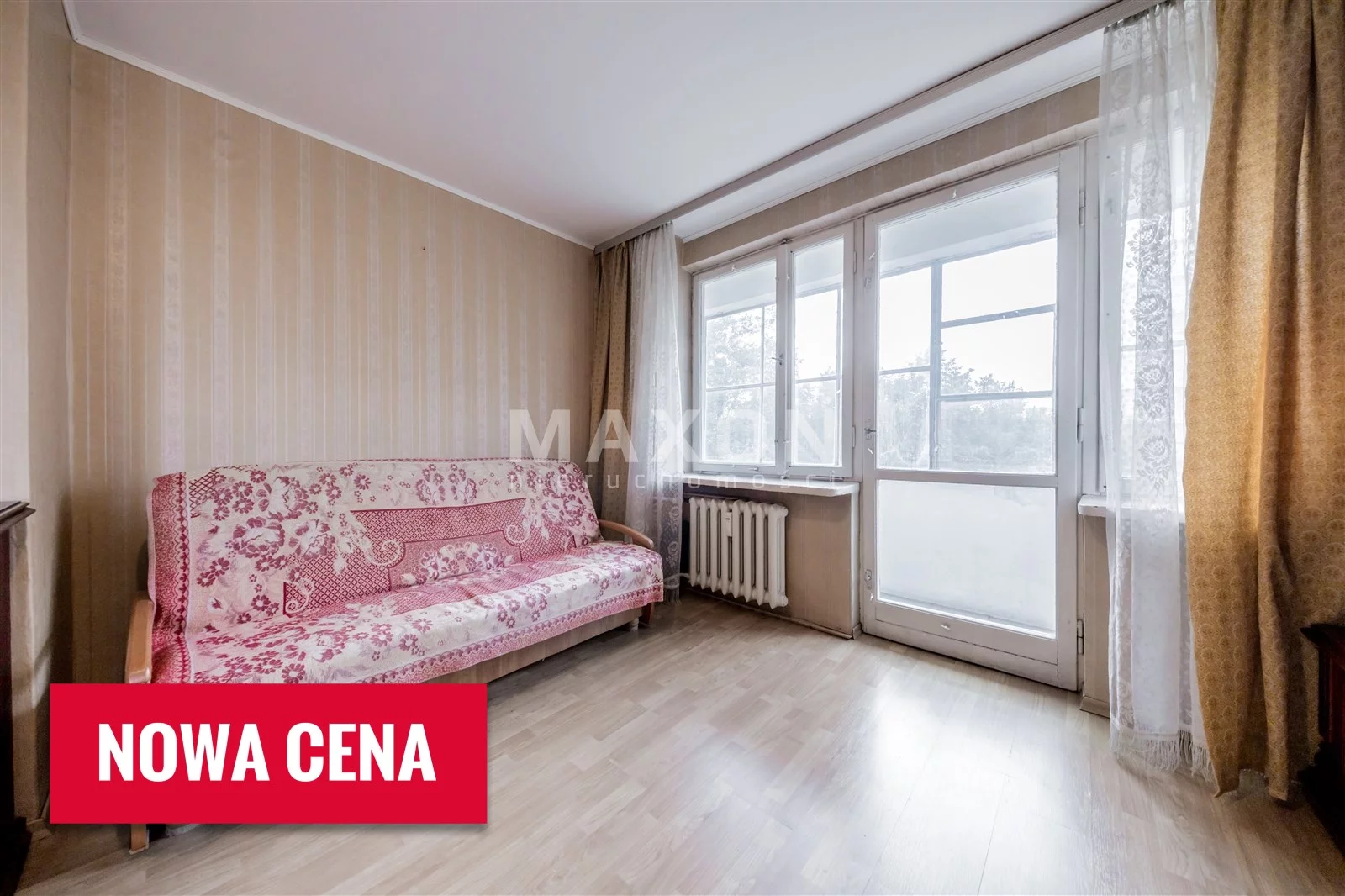 Mieszkanie na sprzedaż, 38,00 m², 2 pokoje, 4 piętro, oferta nr 61903/MS/MAX