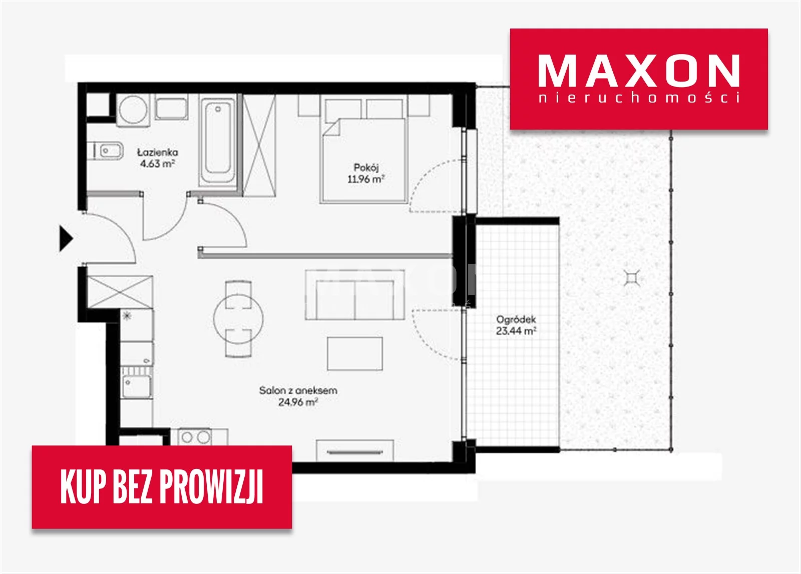 Mieszkanie 41,55 m², parter, oferta nr , 61719/MS/MAX, Warszawa, Wola, Wola, Przyokopowa-idx