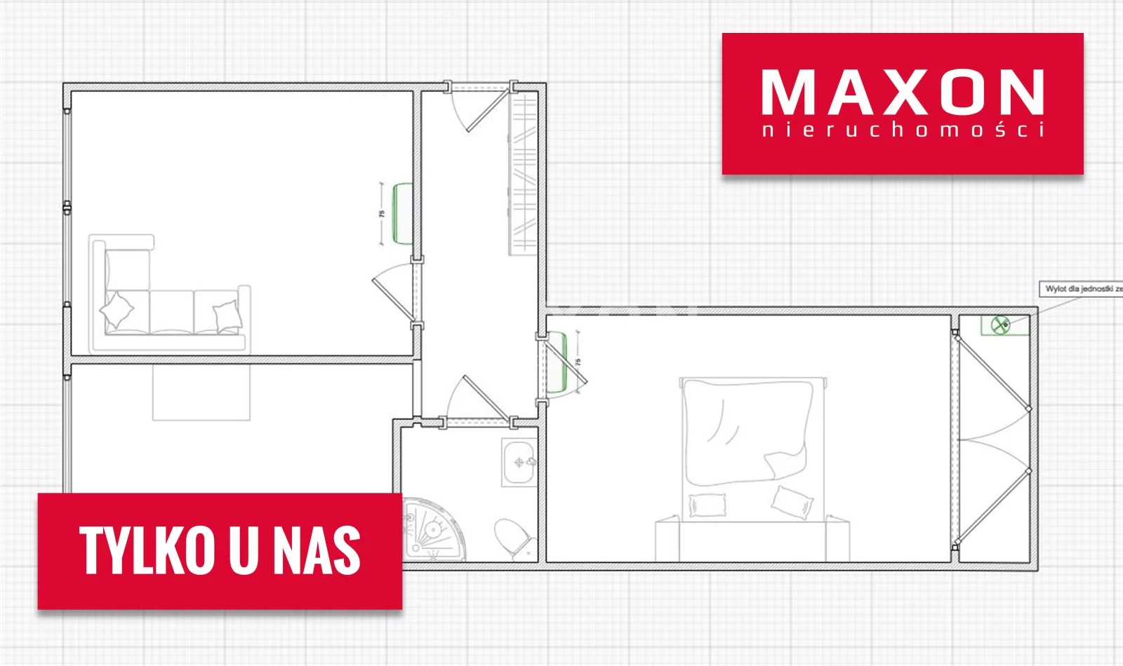 Apartament 53,00 m², piętro 2, oferta nr , 61791/MS/MAX, Warszawa, Mokotów, Mokotów, ul. Różana-idx