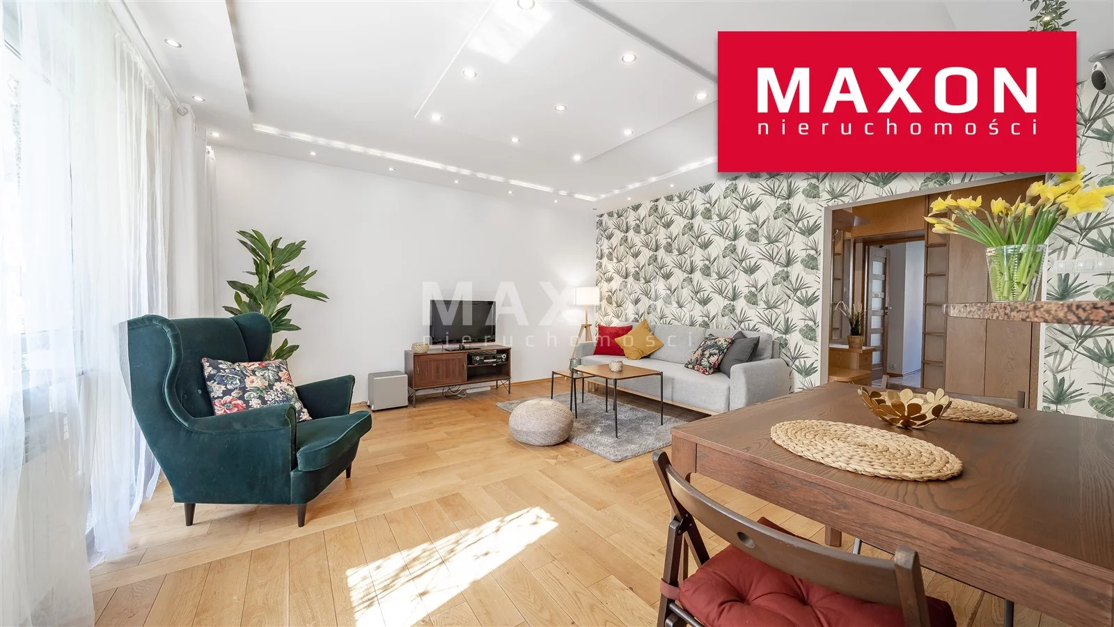 Mieszkanie trzypokojowe 63,00 m², Warszawa, Mokotów, ul. Zygmunta Modzelewskiego, Wynajem