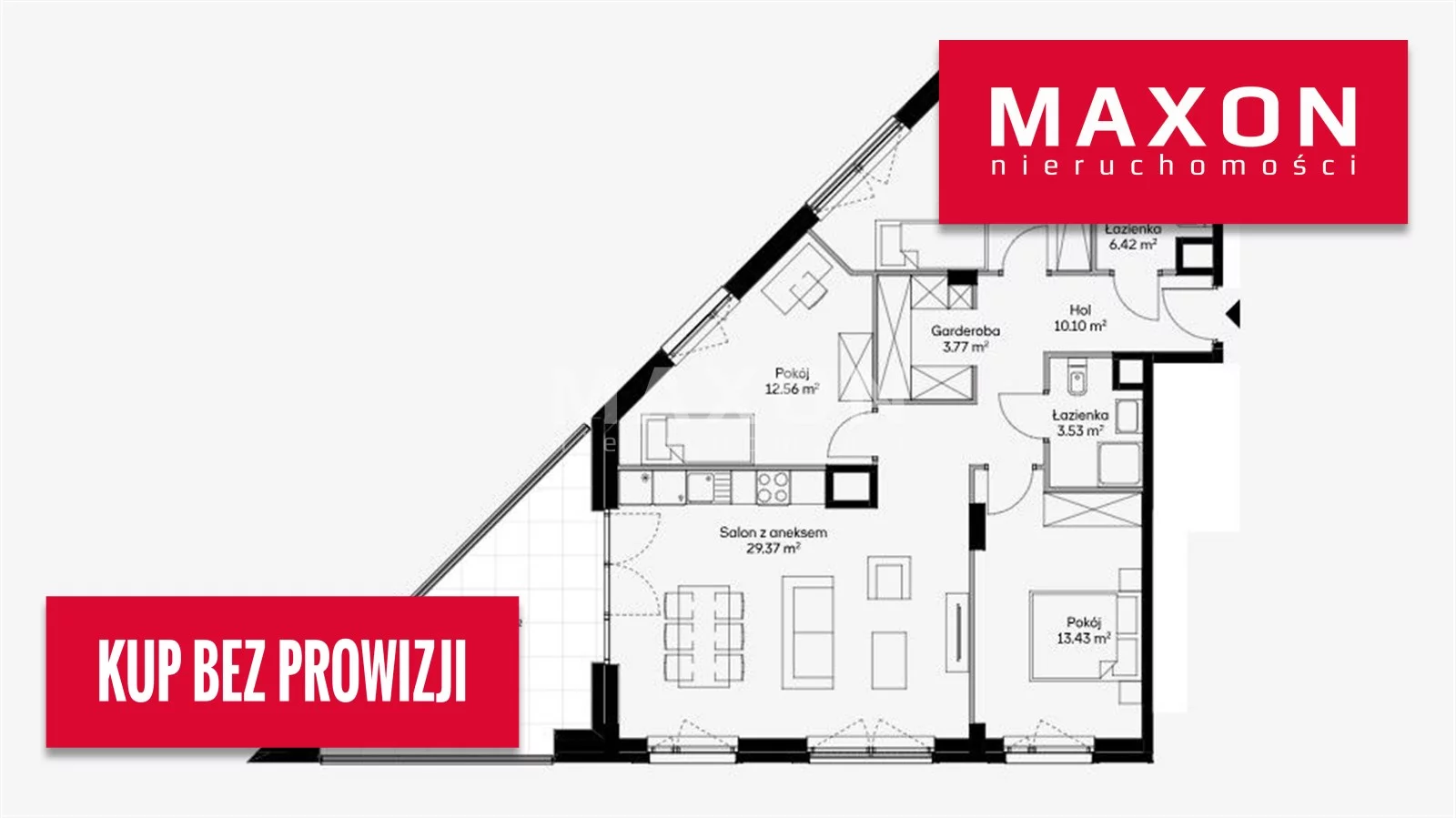 4 pokoje, mieszkanie 92,14 m², piętro 2, oferta nr , 61428/MS/MAX, Warszawa, Wola, Wola, ul. Kolejowa