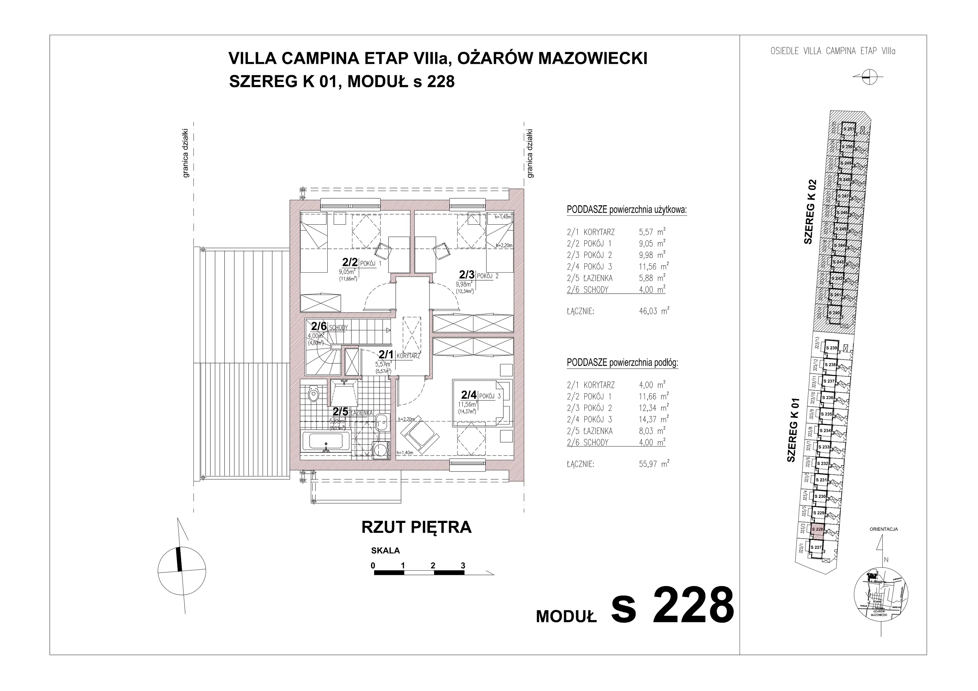 Dom 101,46 m², oferta nr S228, Villa Campina, Ożarów Mazowiecki, ul. Sochaczewska