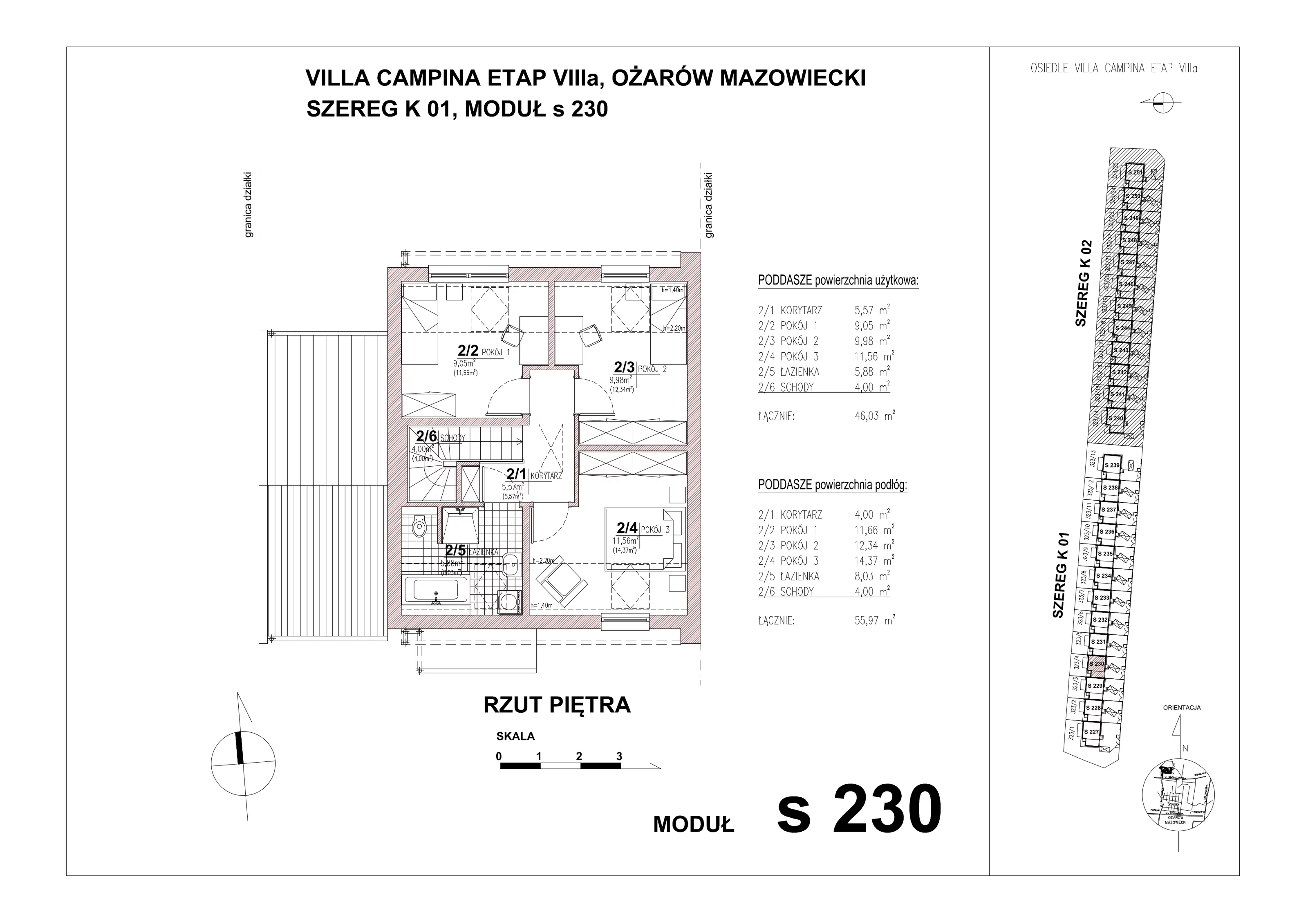 Dom 101,46 m², oferta nr S230, Villa Campina, Ożarów Mazowiecki, ul. Sochaczewska