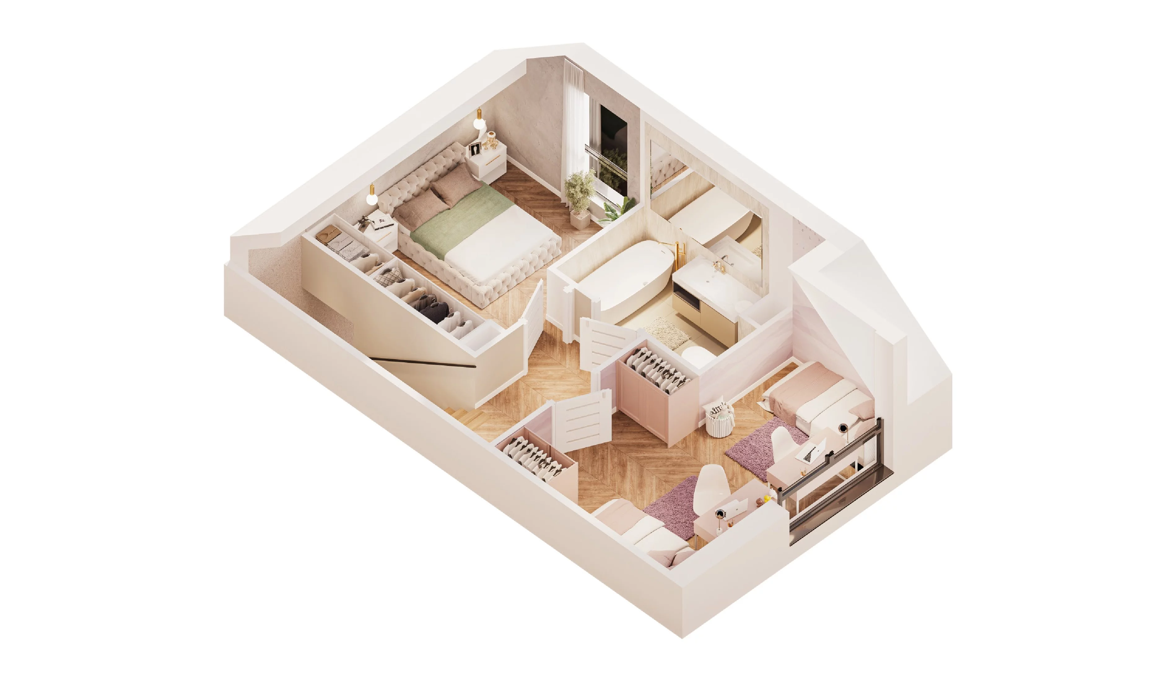 Dom 65,08 m², oferta nr 2A3, Ventura Verde II, Stara Wieś, ul. Grodziska