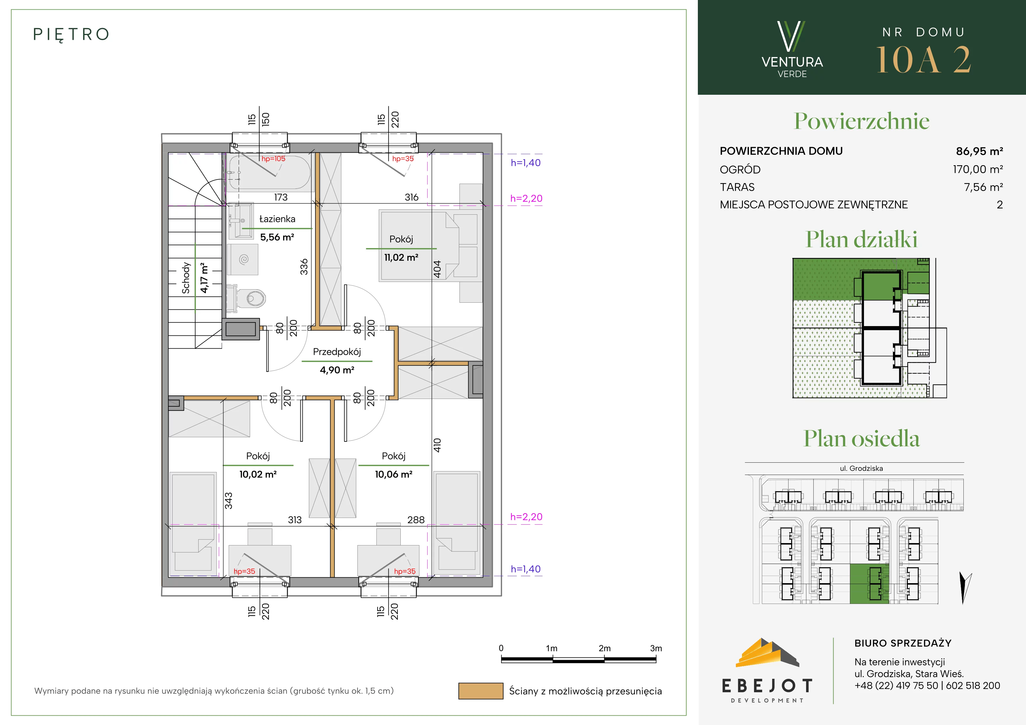 Dom 86,95 m², oferta nr 10A2, Ventura Verde II, Stara Wieś, ul. Grodziska