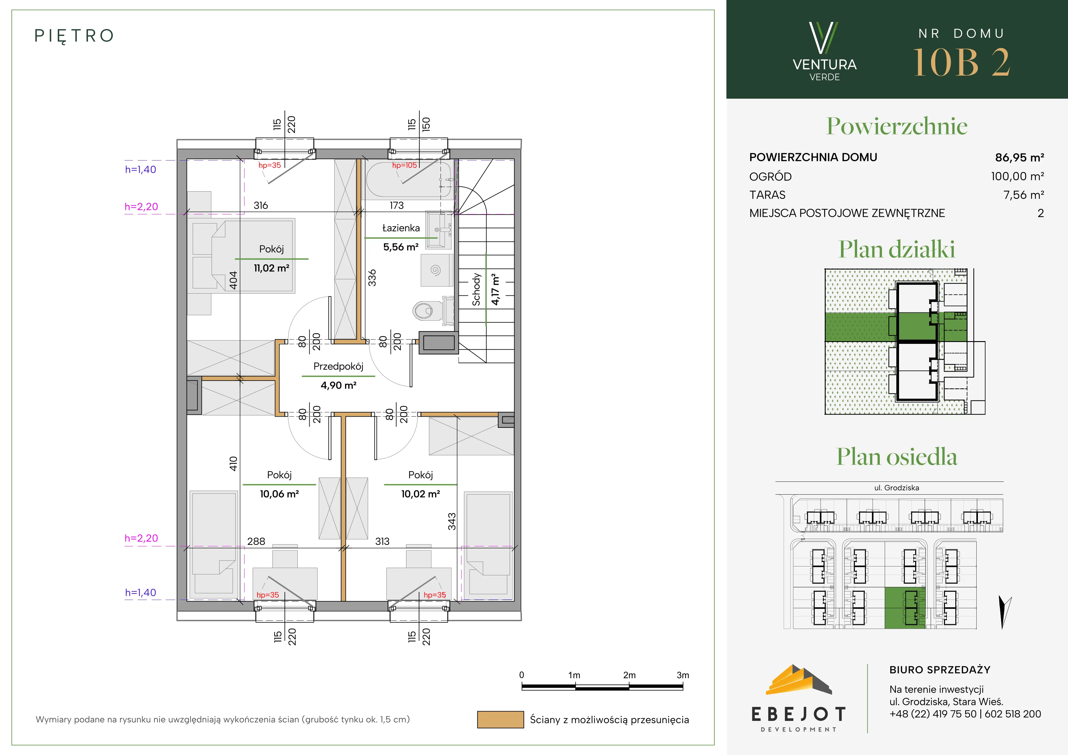 Dom 86,95 m², oferta nr 10B2, Ventura Verde II, Stara Wieś, ul. Grodziska