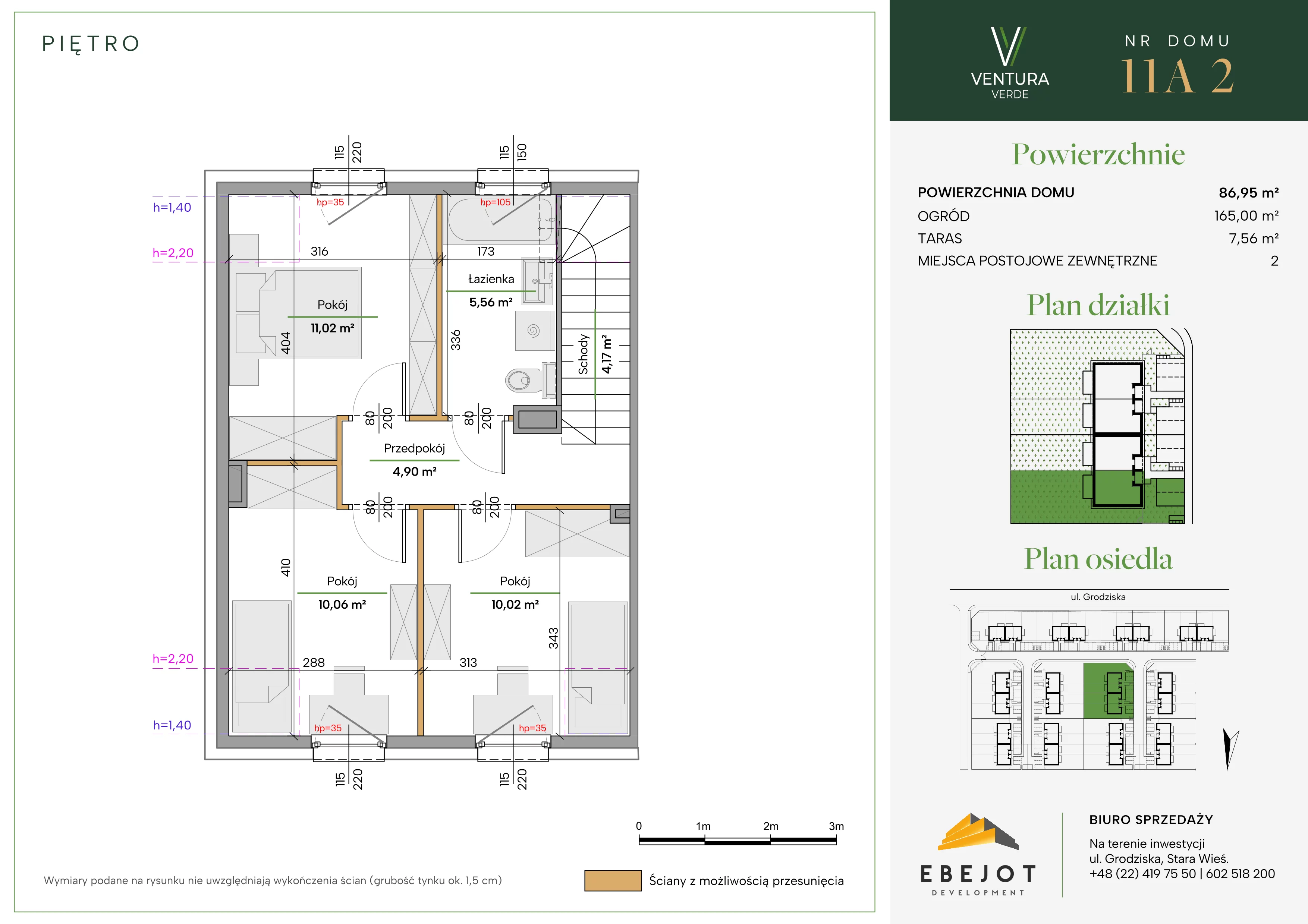 Dom 86,95 m², oferta nr 11A2, Ventura Verde II, Stara Wieś, ul. Grodziska