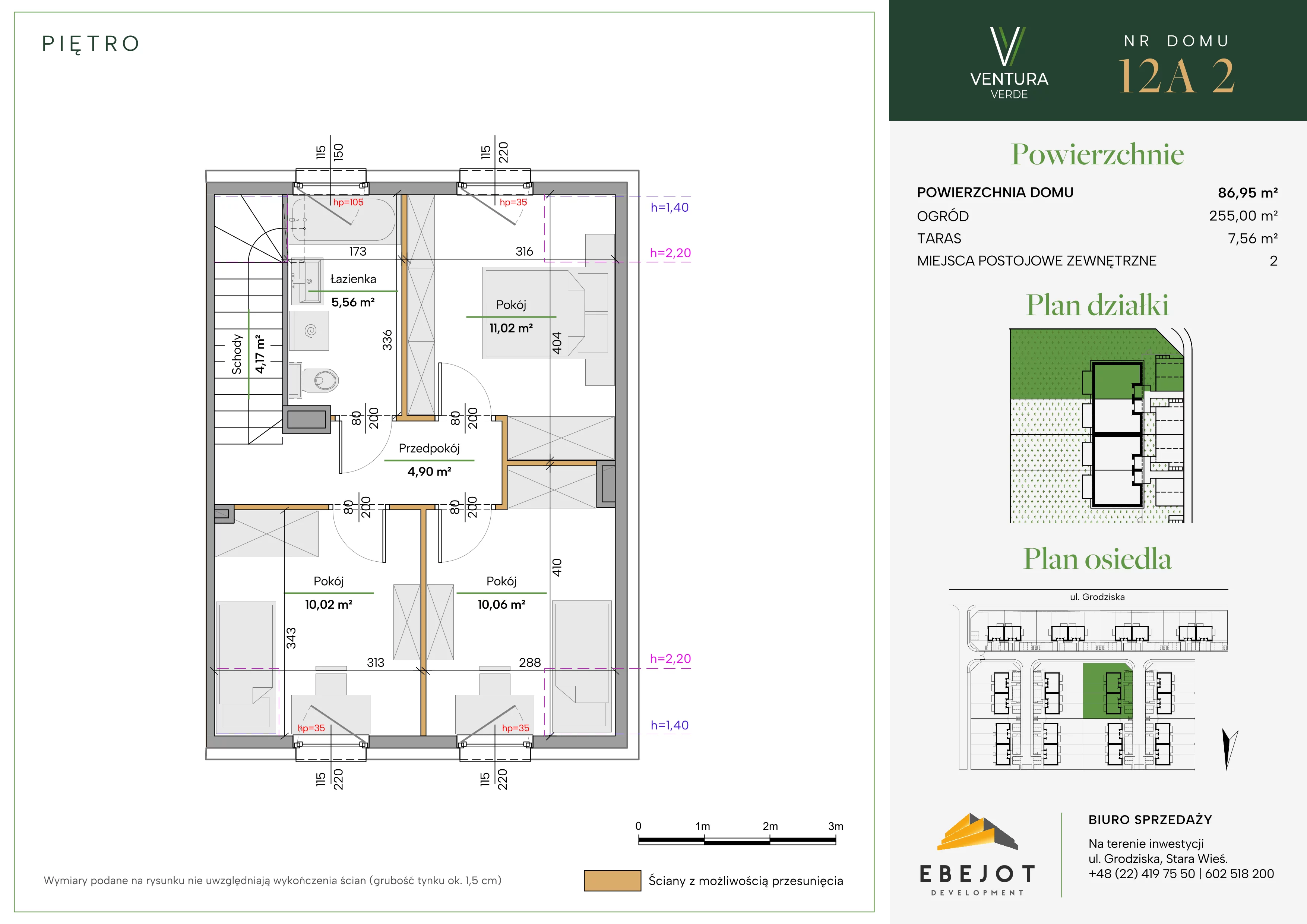 Dom 86,95 m², oferta nr 12A2, Ventura Verde II, Stara Wieś, ul. Grodziska