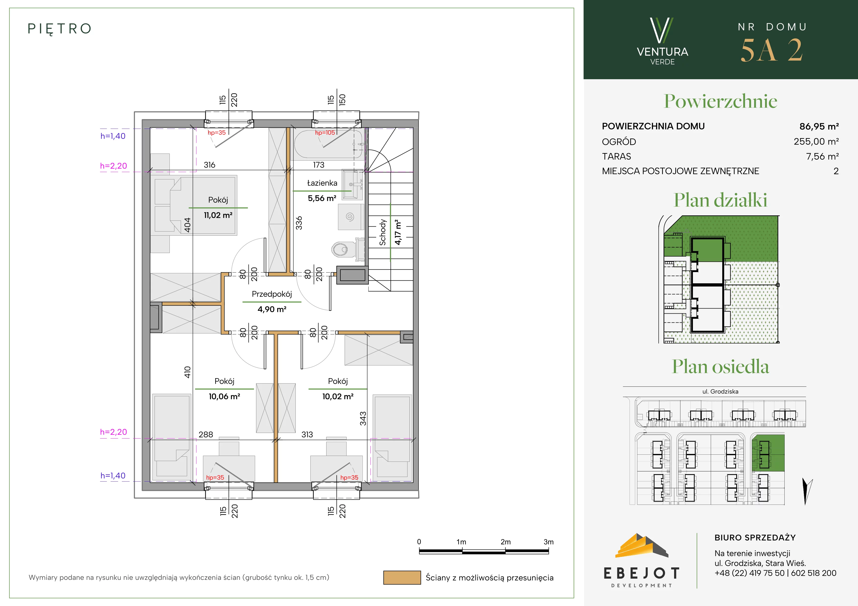 Dom 86,95 m², oferta nr 5A2, Ventura Verde II, Stara Wieś, ul. Grodziska