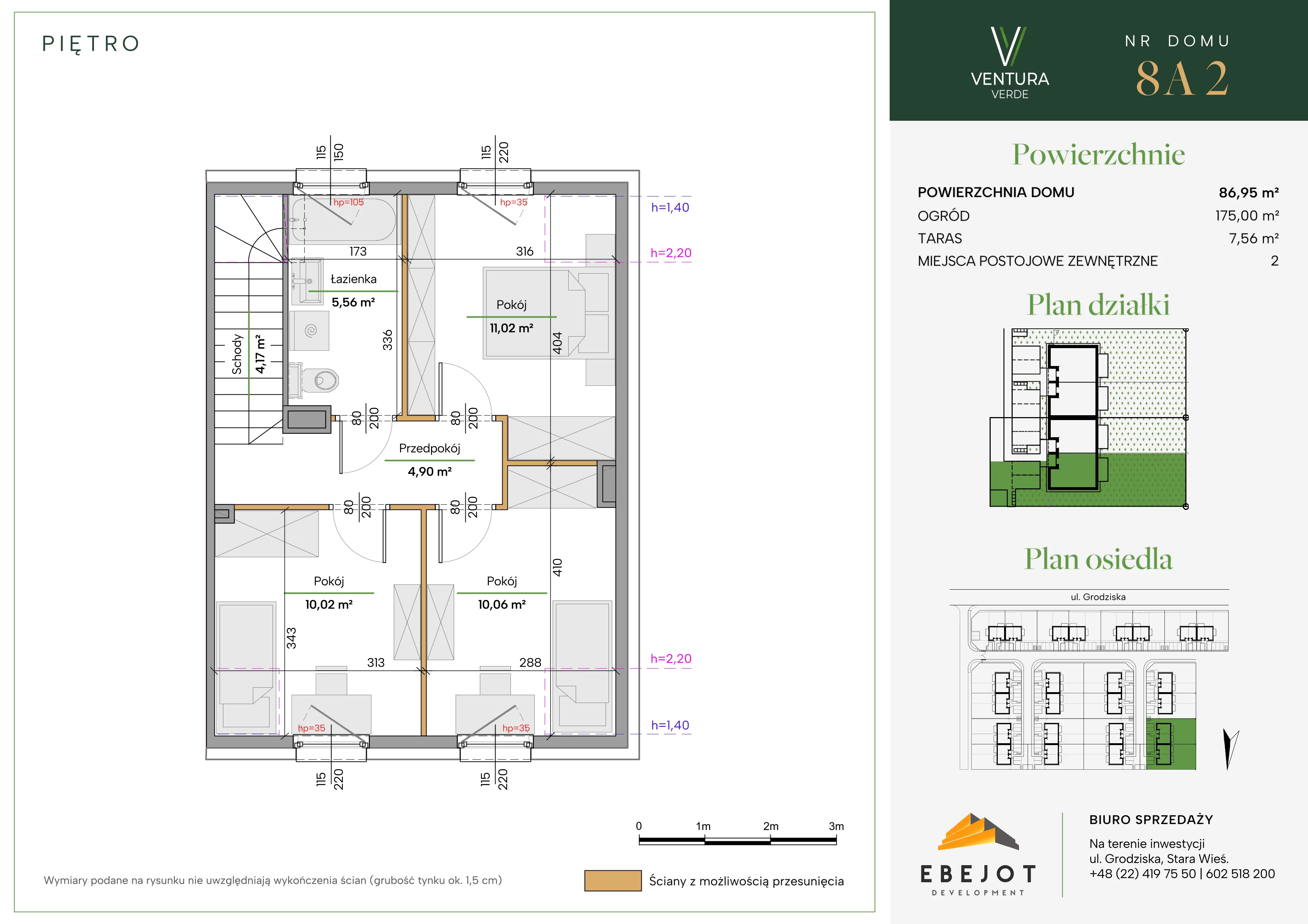 Dom 86,95 m², oferta nr 8A2, Ventura Verde II, Stara Wieś, ul. Grodziska