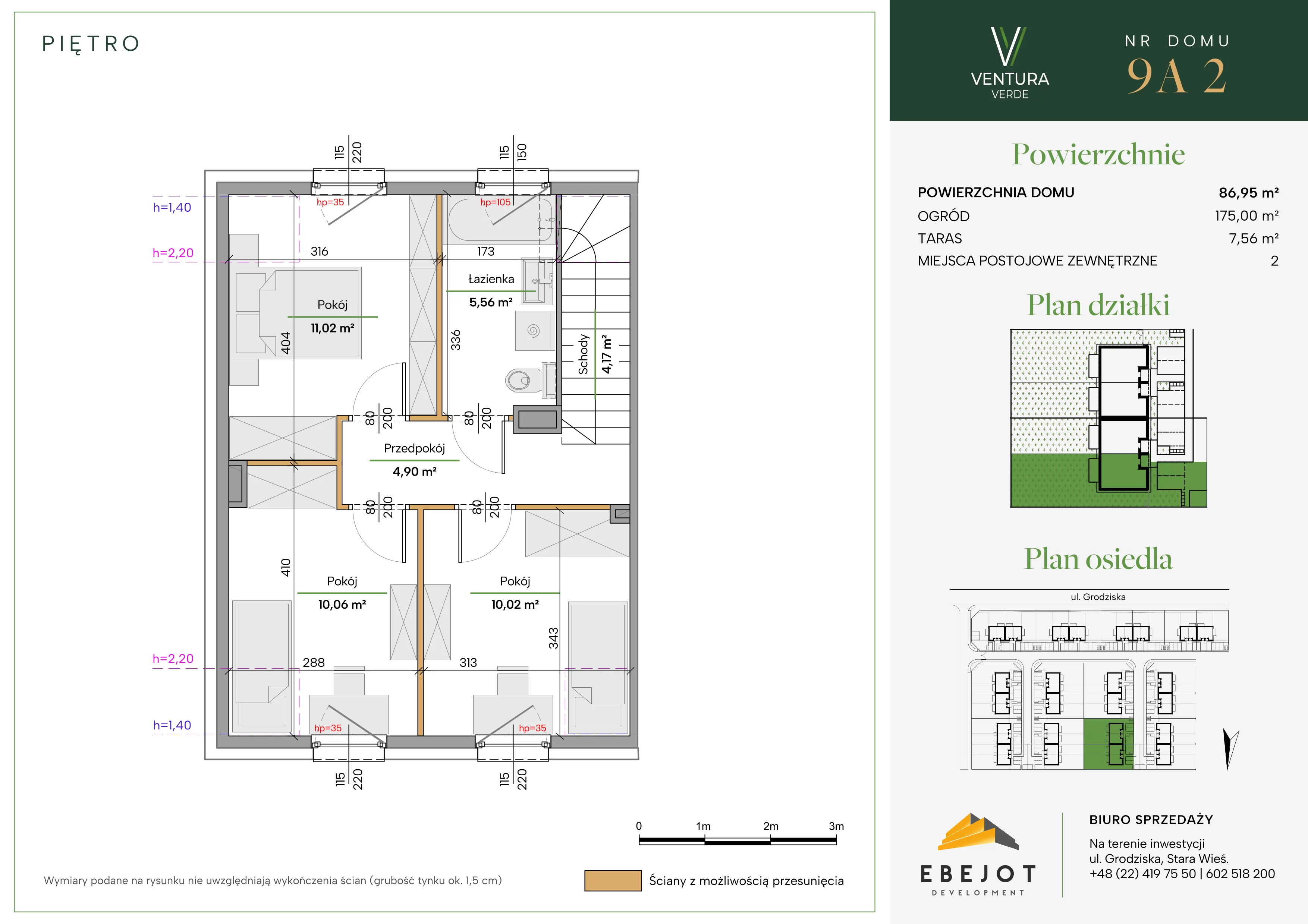 Dom 86,95 m², oferta nr 9A2, Ventura Verde II, Stara Wieś, ul. Grodziska