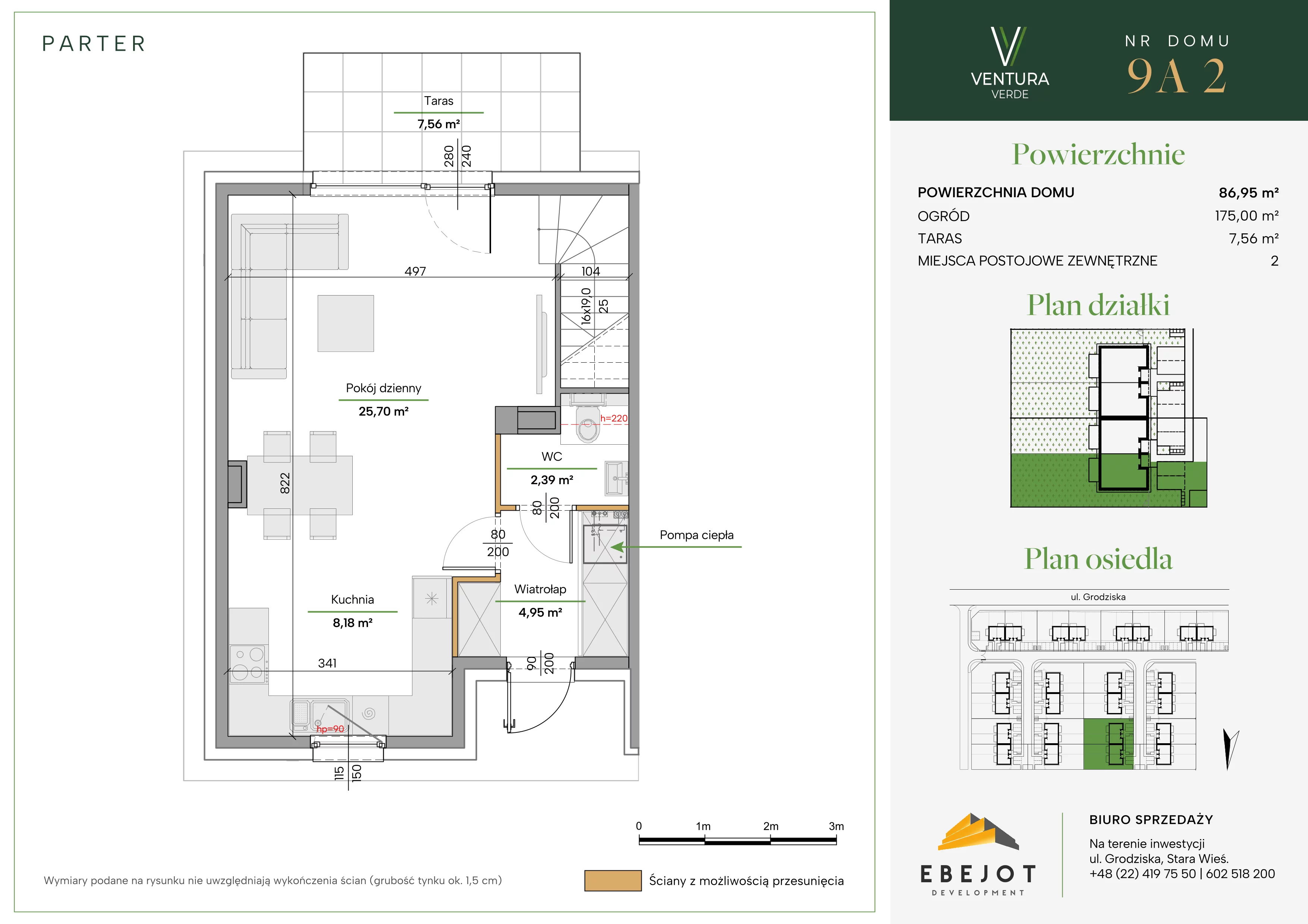 Dom 86,95 m², oferta nr 9A2, Ventura Verde II, Stara Wieś, ul. Grodziska