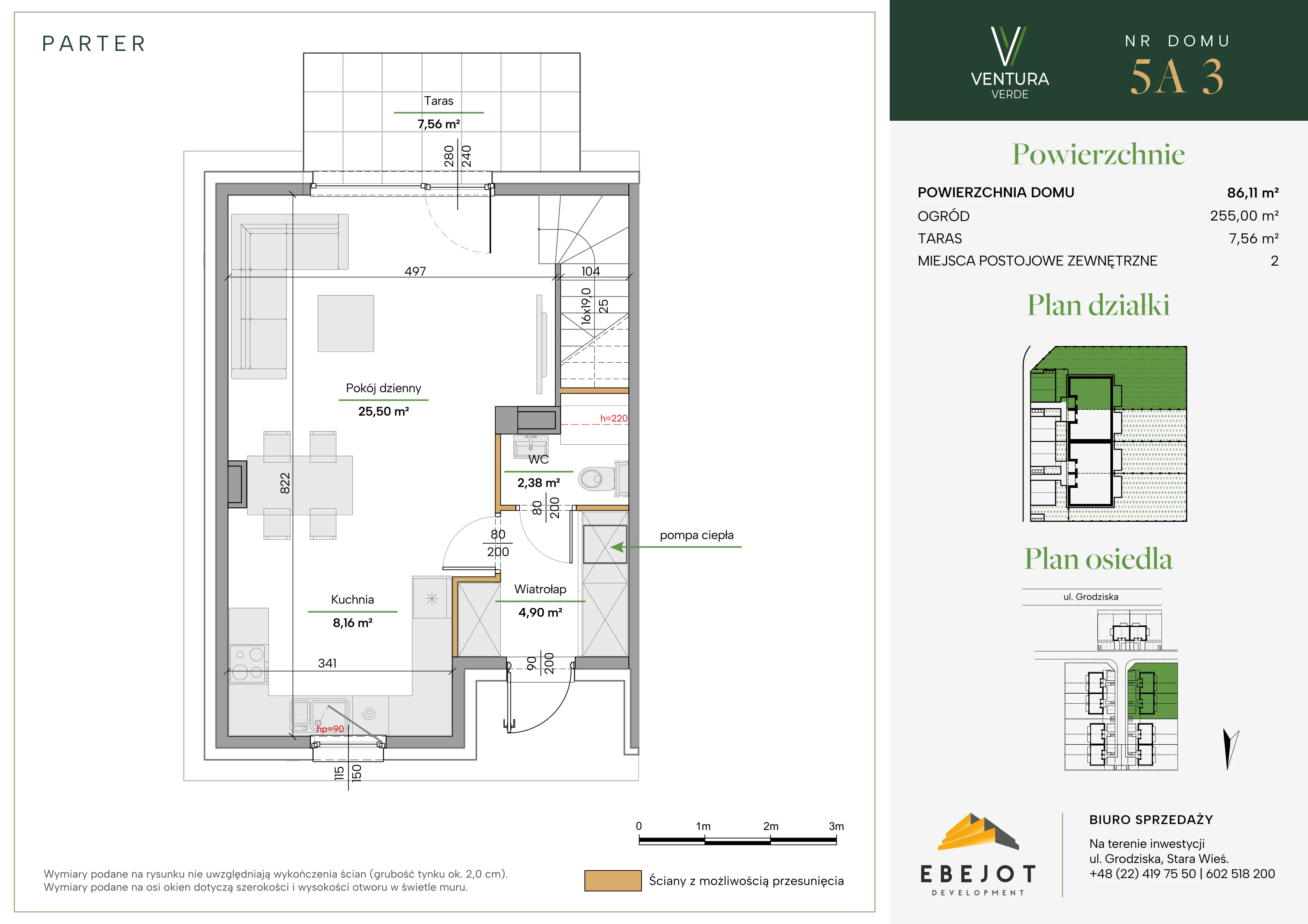 Dom 86,11 m², oferta nr 5A3, Ventura Verde II, Stara Wieś, ul. Grodziska
