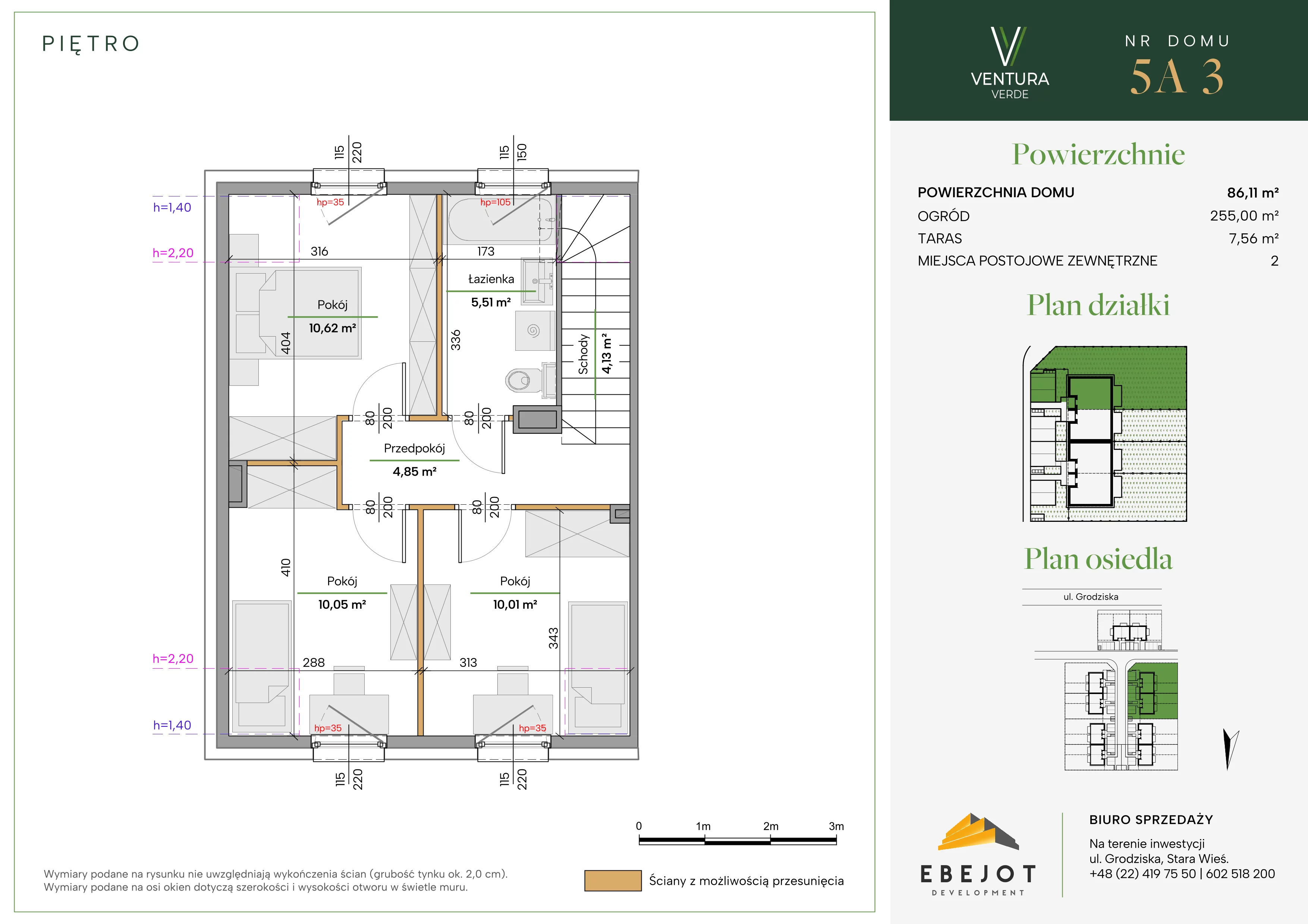 Dom 86,11 m², oferta nr 5A3, Ventura Verde II, Stara Wieś, ul. Grodziska