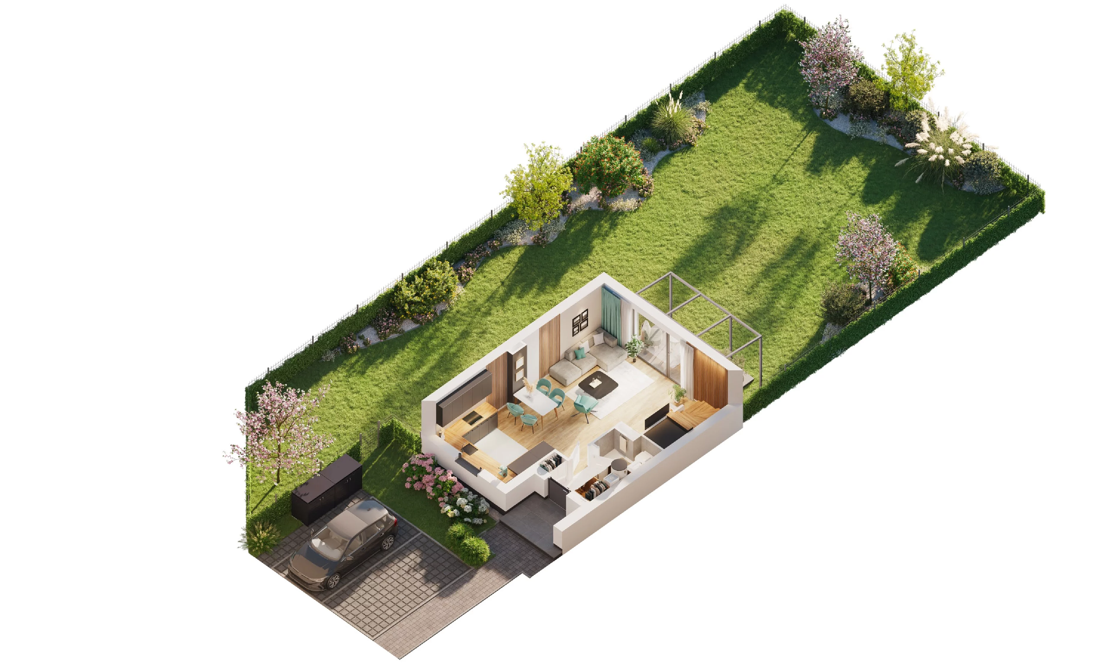 Dom 86,11 m², oferta nr 5A3, Ventura Verde II, Stara Wieś, ul. Grodziska