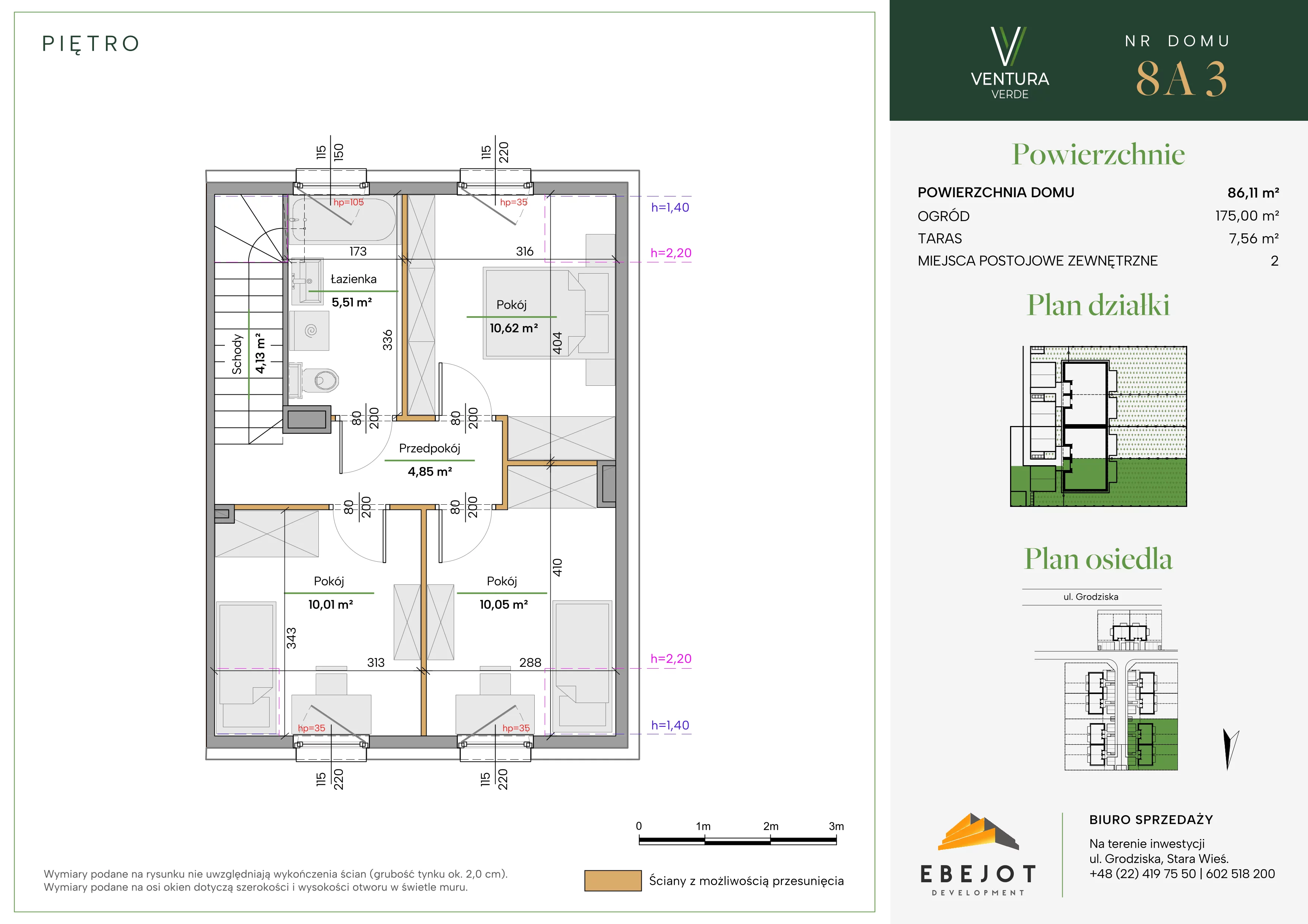 Dom 86,11 m², oferta nr 8A3, Ventura Verde II, Stara Wieś, ul. Grodziska