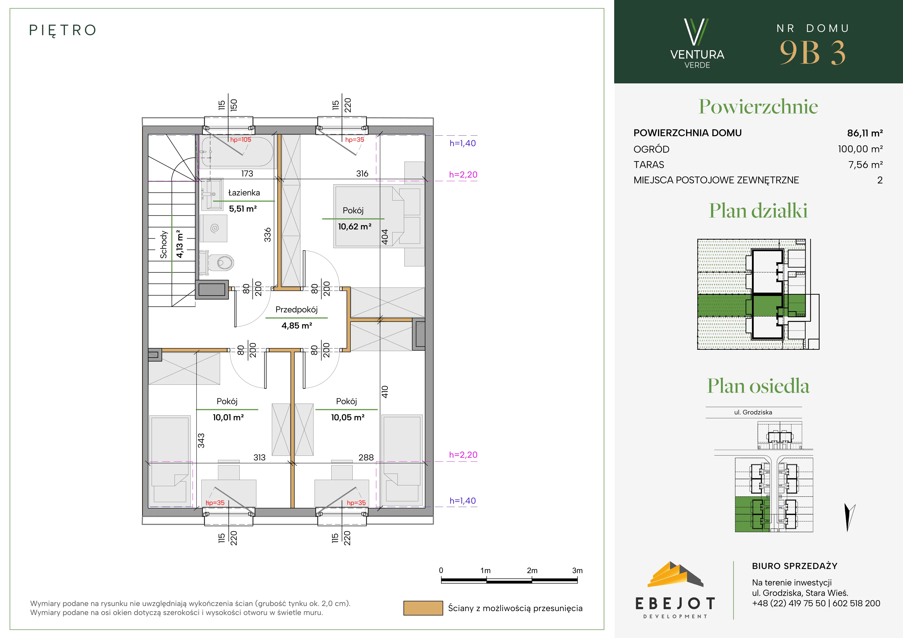 Dom 86,11 m², oferta nr 9B3, Ventura Verde II, Stara Wieś, ul. Grodziska