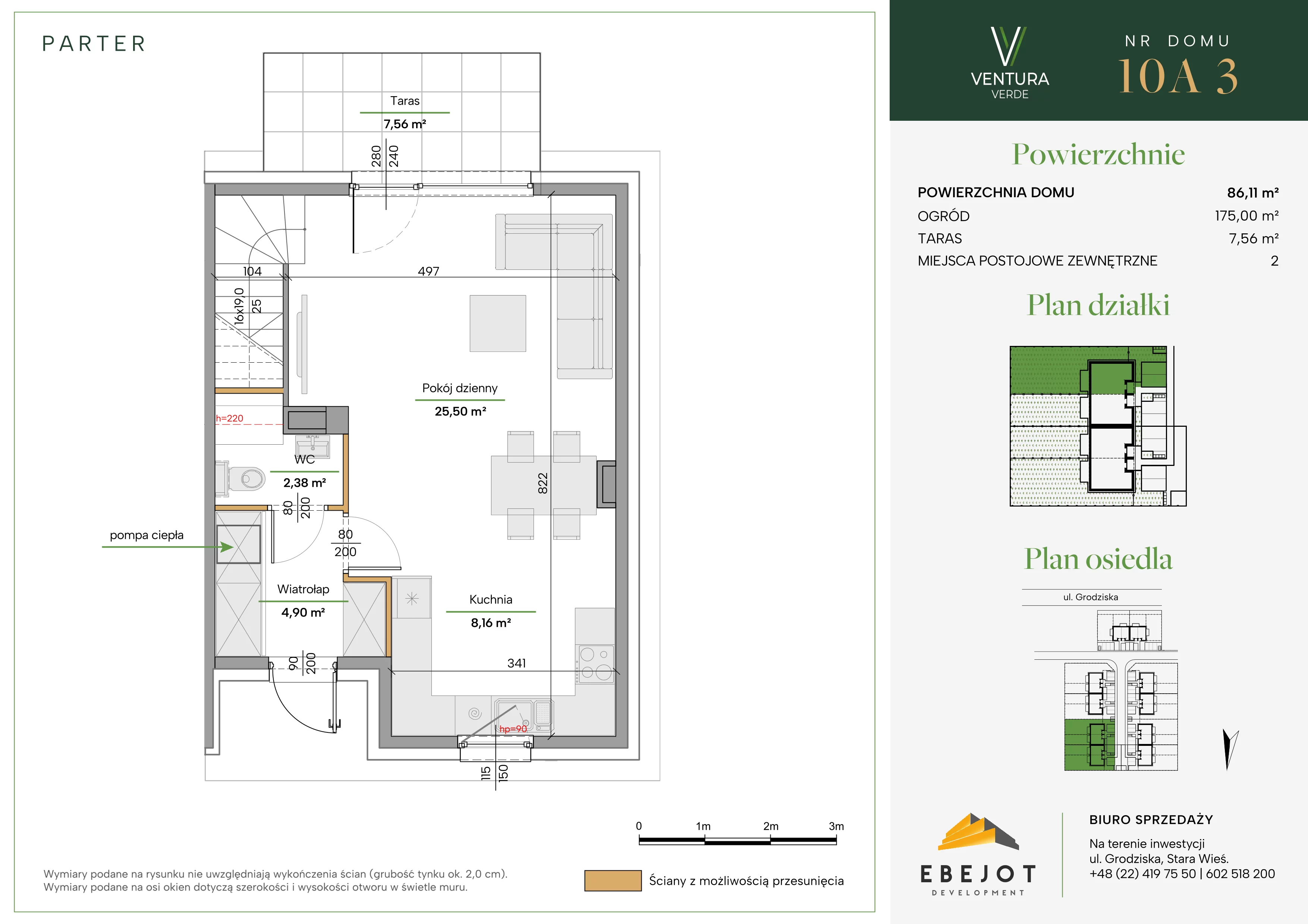 Dom 86,11 m², oferta nr 10A3, Ventura Verde II, Stara Wieś, ul. Grodziska