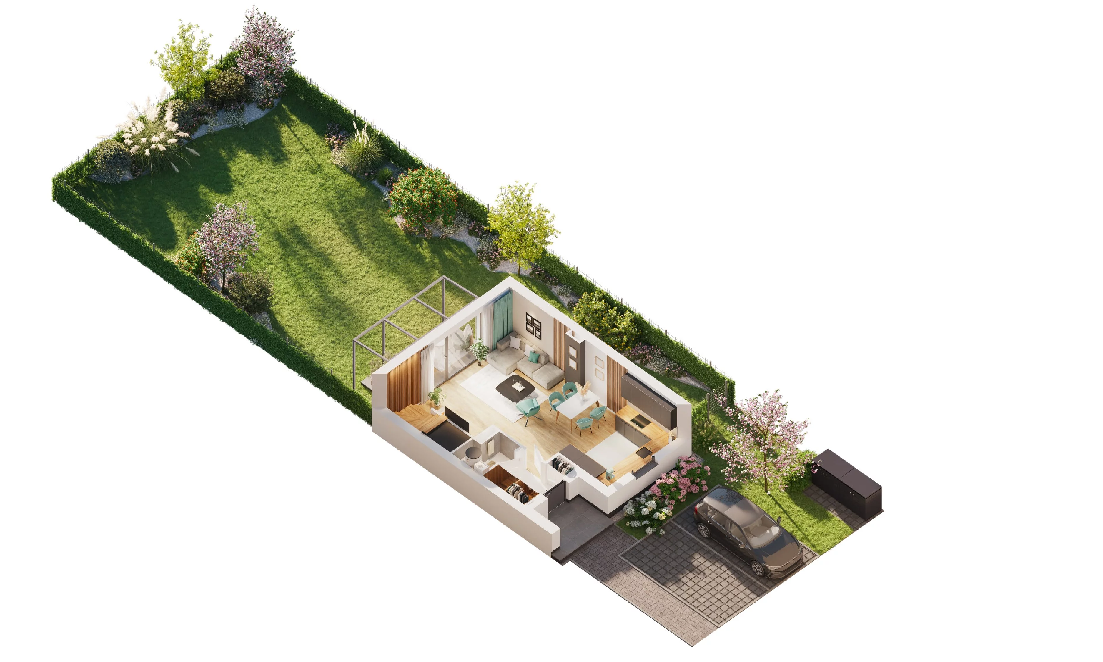 Dom 86,11 m², oferta nr 10A3, Ventura Verde II, Stara Wieś, ul. Grodziska