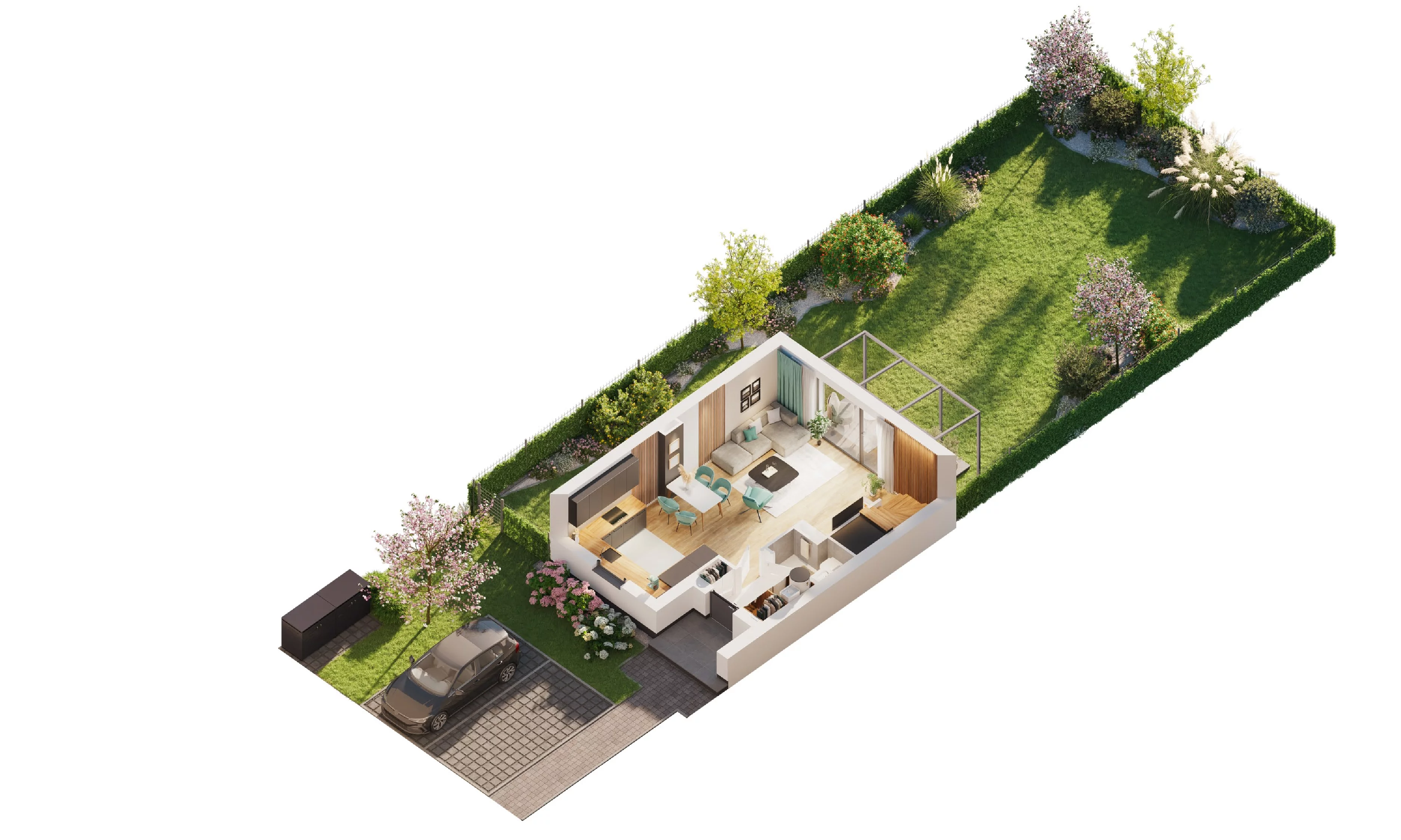 Dom 86,11 m², oferta nr 11A3, Ventura Verde II, Stara Wieś, ul. Grodziska
