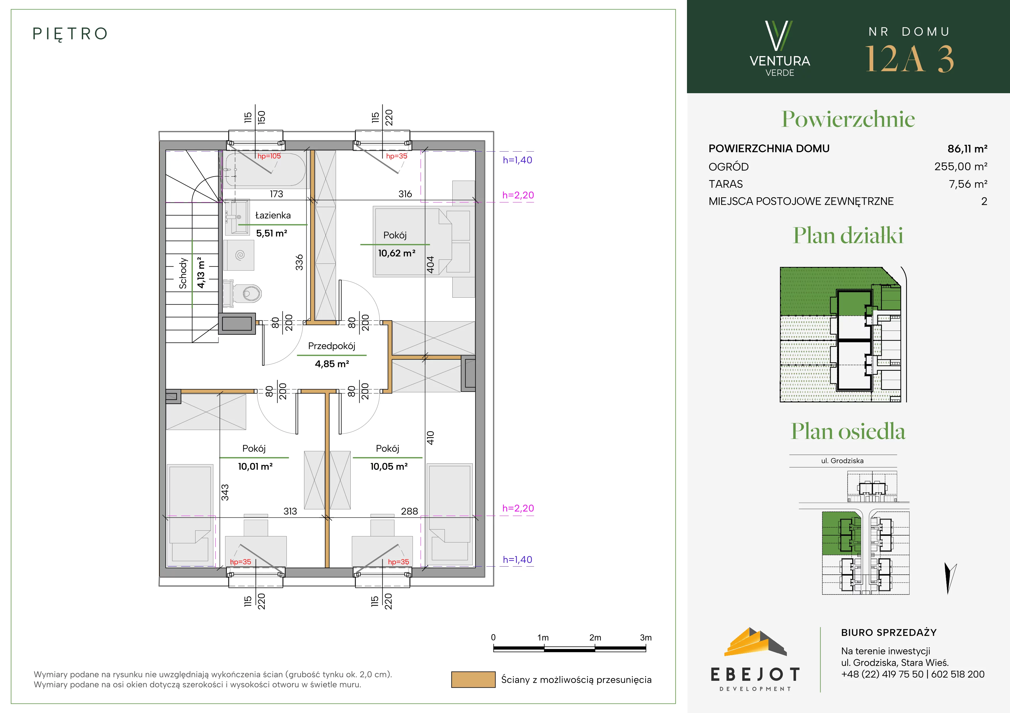 Dom 86,11 m², oferta nr 12A3, Ventura Verde II, Stara Wieś, ul. Grodziska